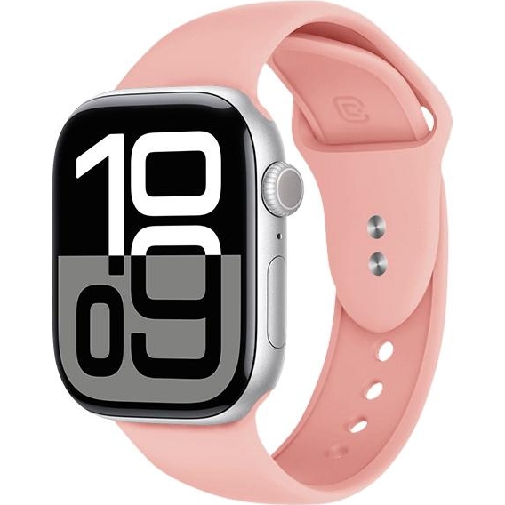 Pasek Crong Sport Liquid Band do Apple Watch 41/40/38 mm, różowy